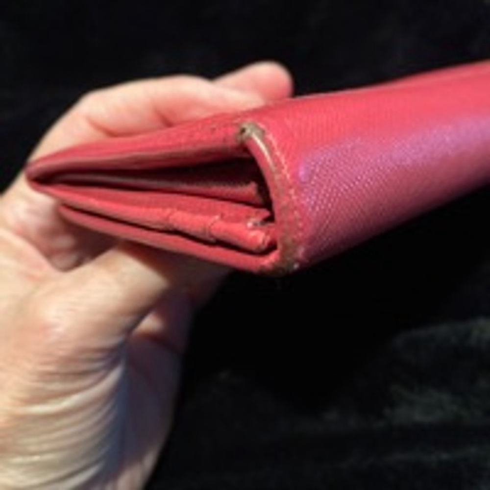 Prada Saffiano Leather Women's Pink long wallet - Picture 11 of 16